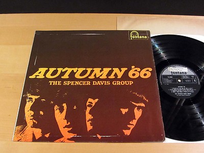 SPENCER DAVIS GROUP★Autumn ’66 UK Fontan Signed THE SPENCER DAVIS GROUP Autumn '66 UK FONTANA TL.5359 Mono