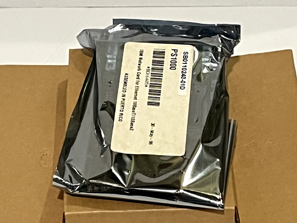 63H2142 IBM Single-Port RJ-45/BNC 10Mbps 10Base-T/10Base-2 Ethernet PCI Network - Image 3 of 4