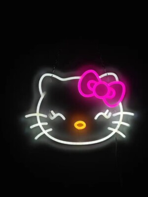 Hello Kitty Neon Sign - LED Sign | eBay