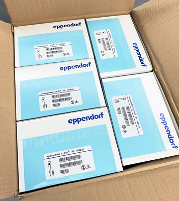 Eppendorf EP Dualfilter 50-1000uL Pipette Tips T.I.P.S. In Racks #0030078578