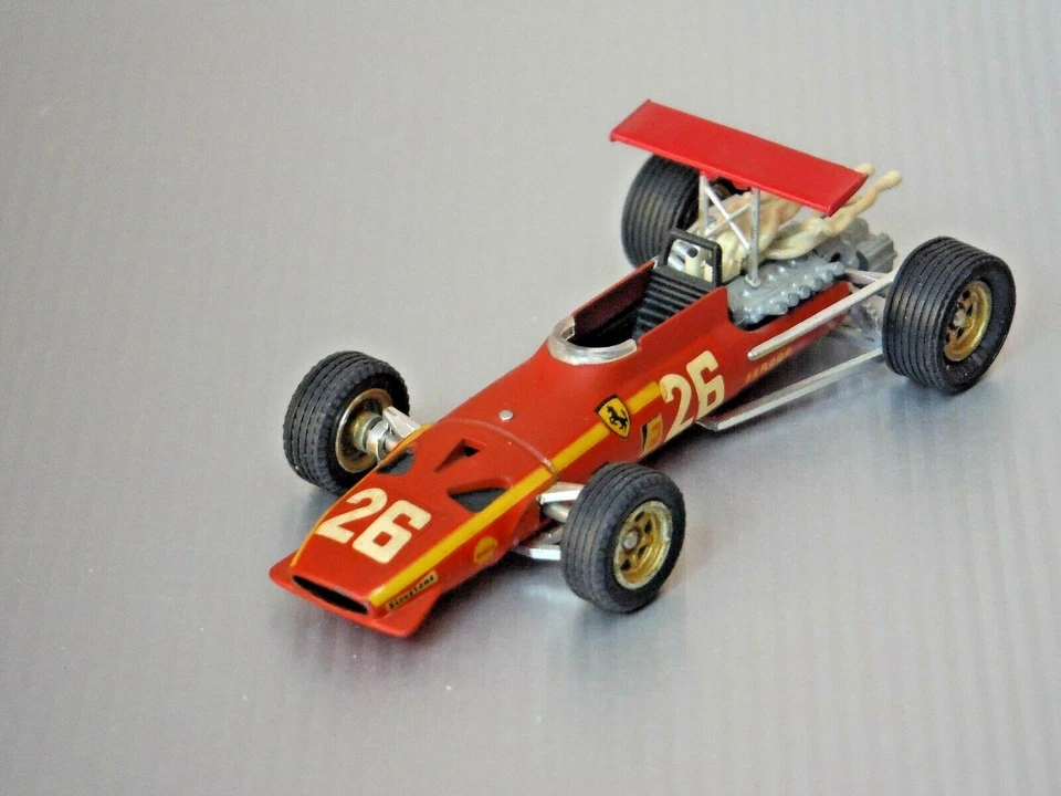 DINKY TOYS ART.1422 1:43 Ferrari V12 F1 anno 1968 (Jacky Icks) - PERFETTA - Immagine 3 di 4