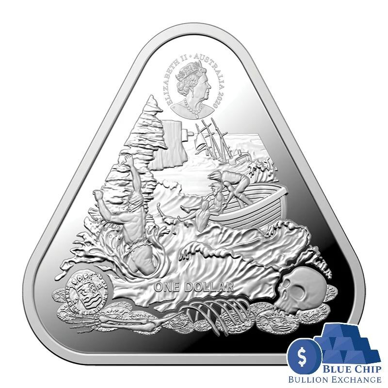 2020 $1 RAM Zuytdorp Triangular 1oz Silver Bullion Coin — image 2