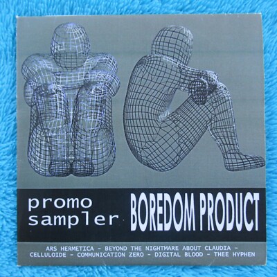 Boredom Product Promo Sampler CD 1999 VA Thee Hyphen Digital Blood Ars Hermetica