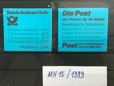 Berlin: Markenheftchen MH 15 oZ -- postfrisch
