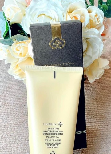 The history of Whoo Whoospa Body Cream 200ml Moisturizing Soft Silky K-Beauty - Picture 5 of 7