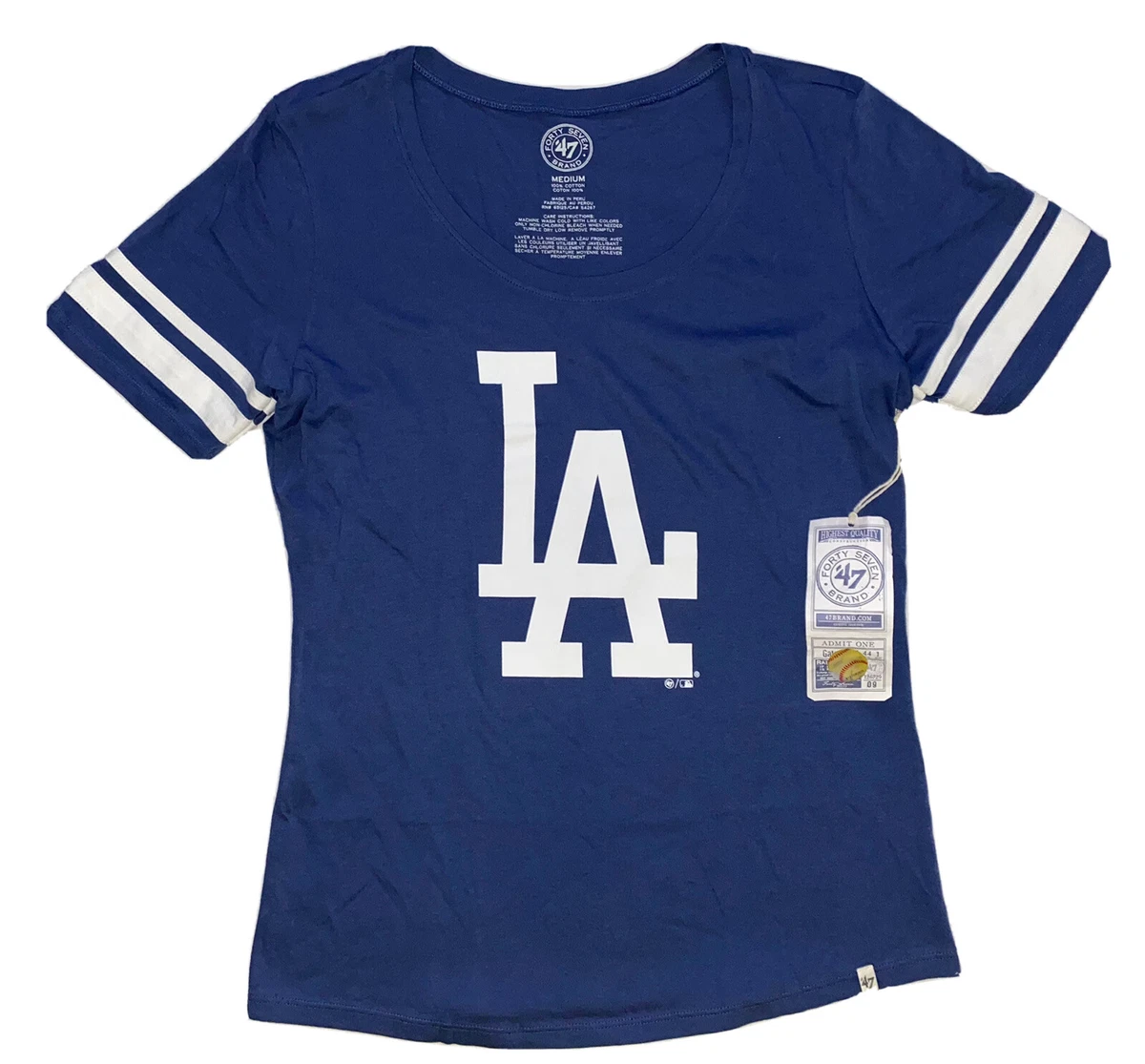 Womens Small 47 Brand Los Angeles Dodgers Shirt NWT eBay