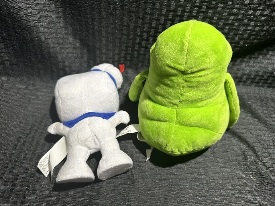 Classic 2016 GhostBusters 8" Angry Stay Puft & Slimer Plushies Underground Toys - Image 3 of 3