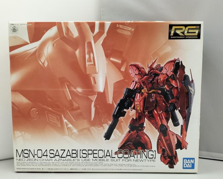 Bandai RG MSN-04 Sazabi Special Coating 1/144 Scale Model Kit