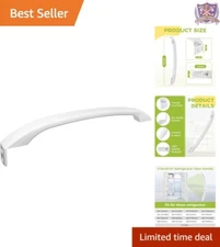 Refrigerator Door Handle High-Strength Plastic 16.7" Easy Install Indoor Use