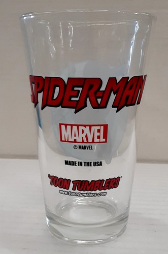 MILES MORALES, SPIDER-MAN "TOON TUMBLERS" PINT GLASS - 2022 - Picture 2 of 2