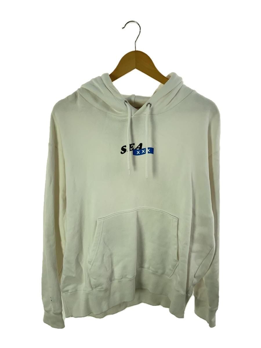 WIND AND SEA GOD SELECTION XXX BACK LOGO M COTTON White Used WIND AND SEA GOD SELECTION XXX BACK LOGO M COTTON White Used