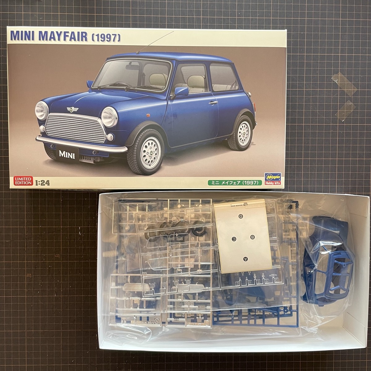 Hasegawa 1/24 MINI MAYFAIR 1997 Plastic Model kit 20671