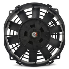 Black 8 Inch 12v Universal Car Electric Radiator Slim Fan Push Pull Set New