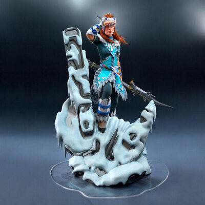 Aloy - Horizon Zero Down - Fan Art Figur - 3D Resin Print 112mm / 67mm Bust