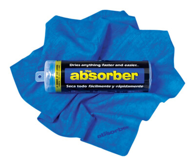 CleanTools The Absorber Synthetic Drying Chamois, 27'' x 17'', Color May Vary