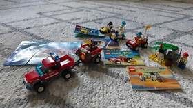 Lego City 7942, Aquazone 1749, Moon Walker 6516, Baja Buggy 6518, Pirates 6232