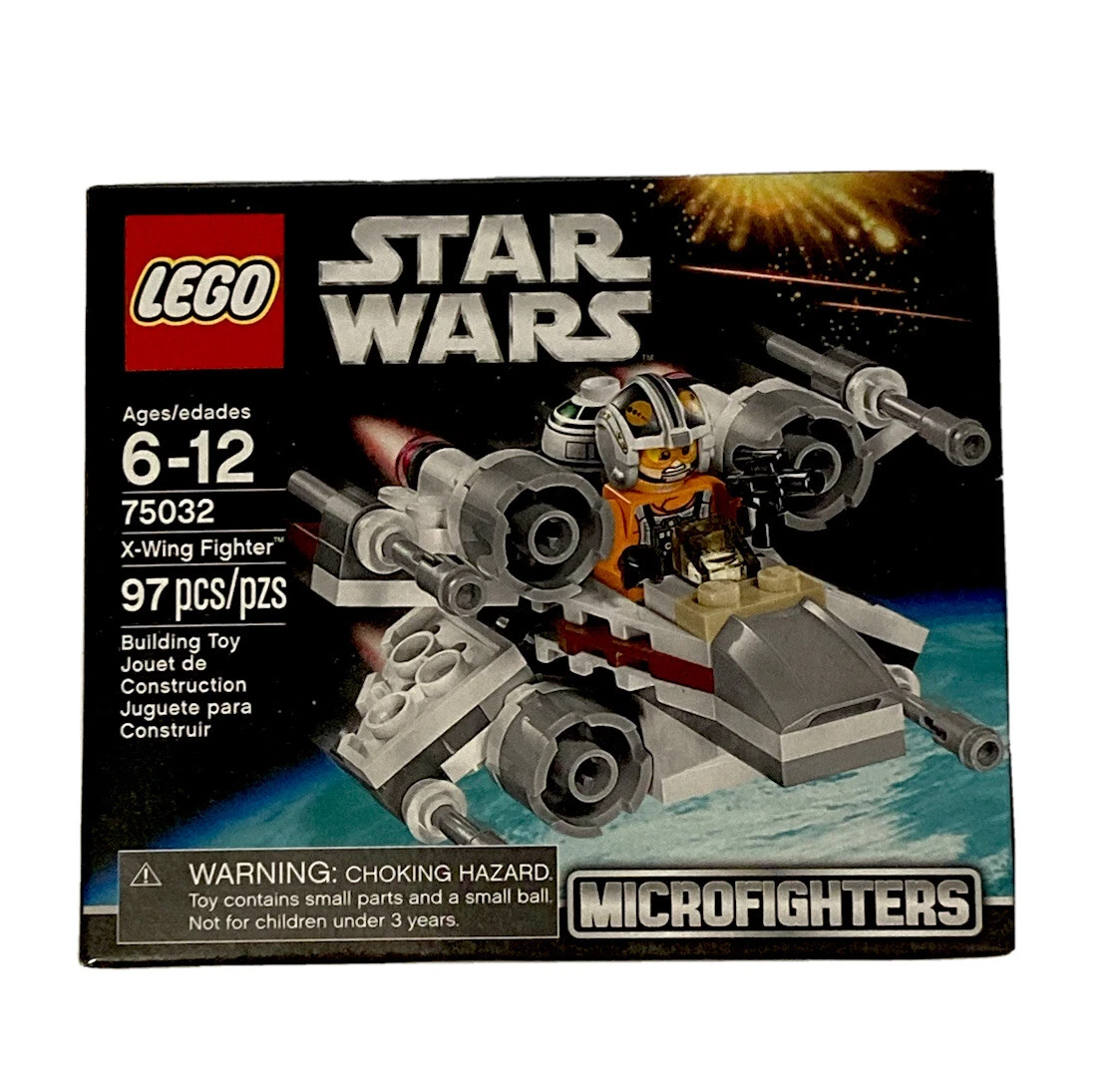 lego star wars Micro fighters 75032 X Wing Fighter new in box. Retired