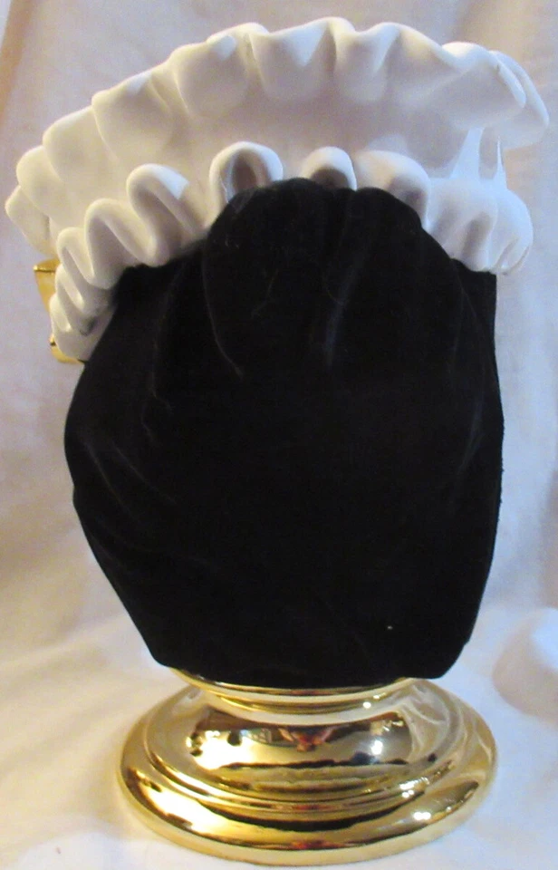 Candelabro de 3 mechas Bath & Body Works HALLOWEEN BRIDE pedestal resina flocado Foto 4 de 4