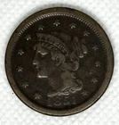 Photo of a 1851-P Large Cent from an eBay listing that sold on Jul 22, 2026