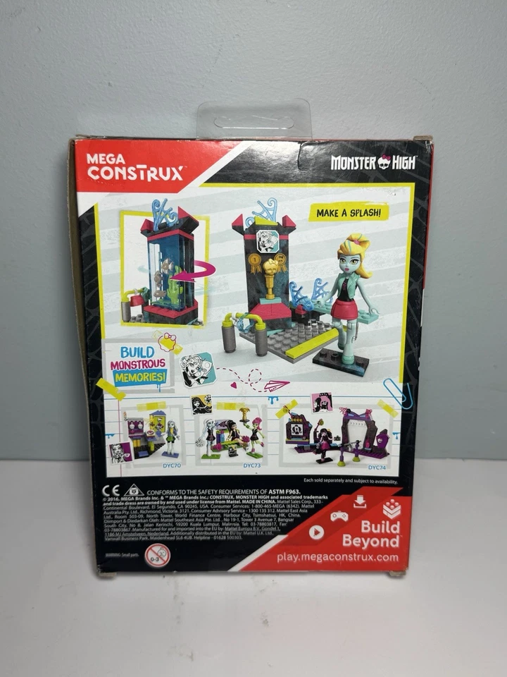 Monster High Mega Construx Lagoona Blue Aqua Diving - New Sealed HTF - Image 2 of 4