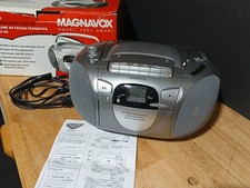 Magnavox MCS225 CD Player Radio Cassette Recorder. Tested. Everything Works