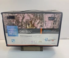 Bedgear Performance Bedding Dri-Tec  King Sheet Set Woodlands New