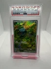 2023 POKEMON MEW EN-151 ILLUSTRATION RARE #166 BULBASAUR PSA 9