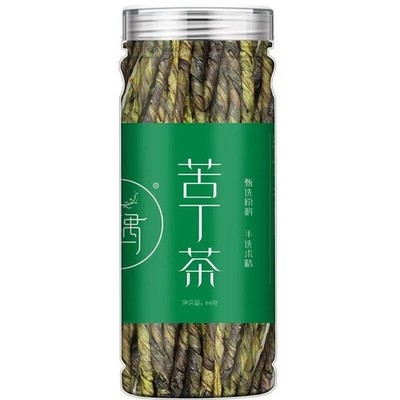 Chinese Big Leaf Kuding Tea Hainan Specialty Bitter Green Tea Ku Ding Cha 66g