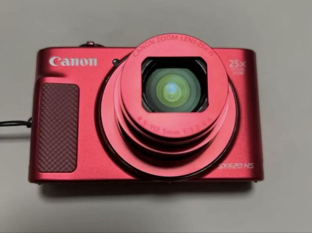 Canon PowerShot SX620 HS RE Compact Digital Camera 25x Zoom Red | eBay