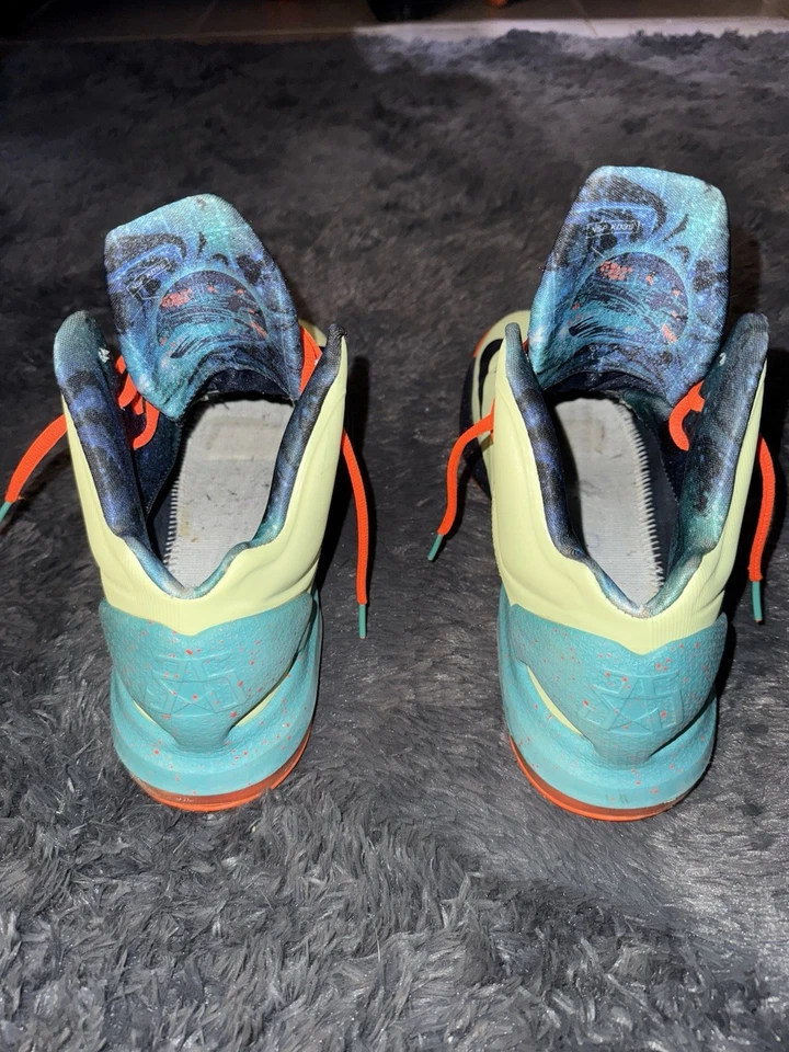 NIKE KD 5 V "All-Star Area 72" Extraterrestrial (Glow) Sz 11 NO INSOLES - Image 4 of 4