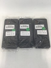 Lot of 3 Samsung Galaxy XCover6 Pro 128GB SM-G736U Black 96%+ Battery Capacity ~