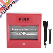 24-220V Emergency Door Release Button Fire Alarm Break Glass Exit Release Switch
