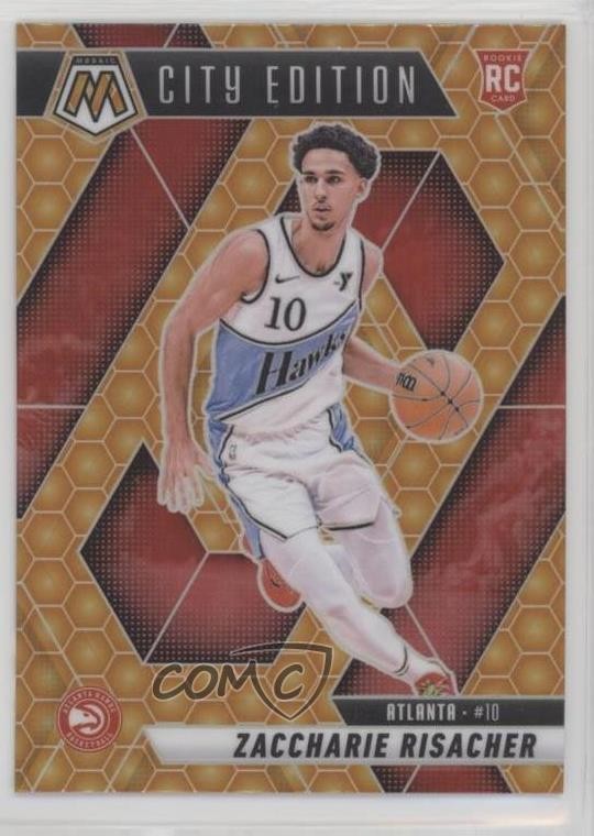 2024 Mosaic City Edition Honeycomb Prizm Zaccharie Risacher #274 Rookie RC 1bk5