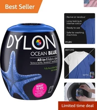Long-lasting Ocean Blue Dye Pod 350g - Perfect for DIY Fashion & Home Projects