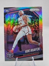 KIKI IRIAFEN 2025-26 PRIZM WNBA SILVER ROOKIE #72 MYSTICS Q4244