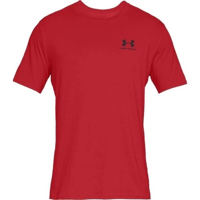 T-shirt Universel hommes Under Armour Sportstyle Left Chest SS 1326799600 Rouge - Photo 1/4