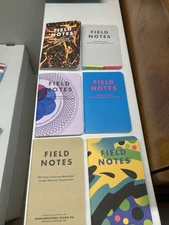 Field Notes Notebooks Memobooks Lot Of 6
