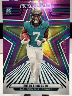 Panini 2024 Rookies & Stars Brian Thomas Jr. RC Jaguars #113 Serial /299