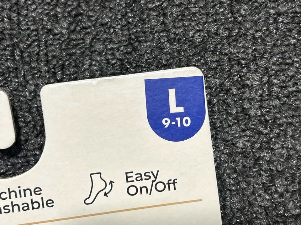 Dearfoams Slippers Womens Large 9-10 Plaid Leopard Velour Clog Slip On NWT - Image 3 of 4