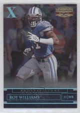 2007 Donruss Gridiron Gear Platinum X's 17/25 Roy Williams #18 04cw