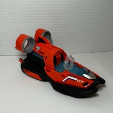 Paw Patrol The Mighty Movie Zuma  s Lights Sounds Hovercraft Jet Boat Vehicle