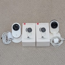 YI 2MP 1080p Full HD Wireless IP Security Camera - White - 4 Pieces