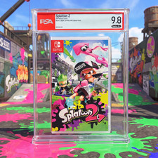 Splatoon 2 • PSA 9.8 A++ • Nintendo Switch