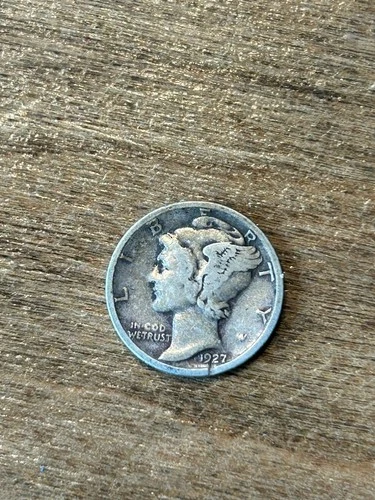 1927 Mercury Dime VG