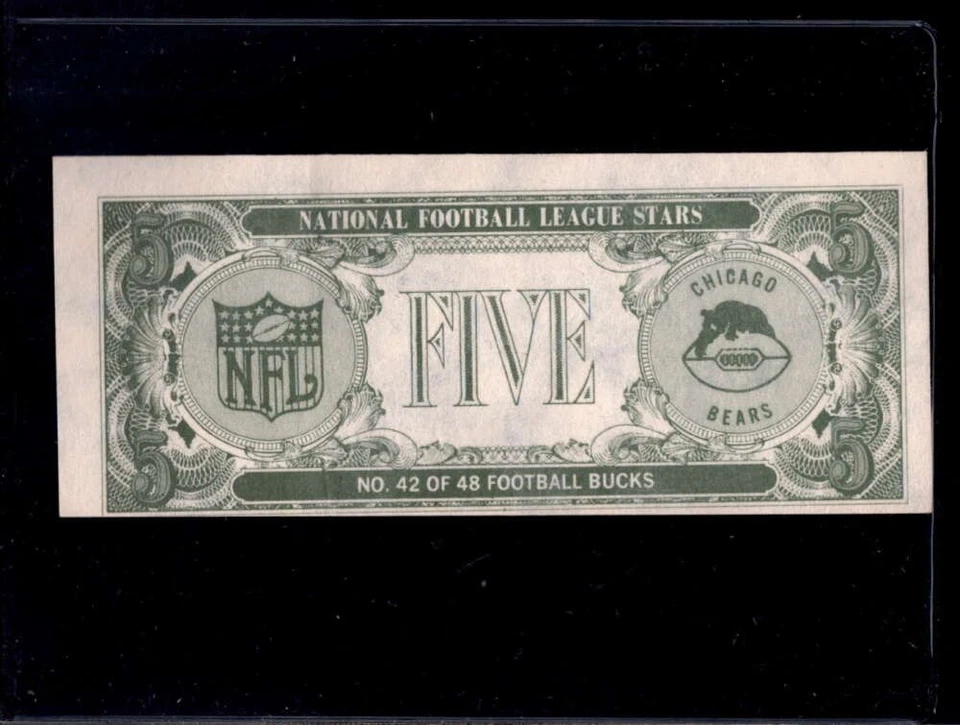 1962 Topps Bucks #42 Bill Wade   EXMT X3320416 - Image 2 of 2