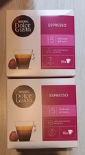 32 Capsules Nescafé Dolce Gusto Expresso (16 Capsules par Boîte)- Neuves