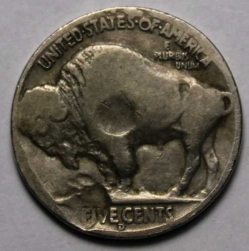 1936-P Planchet Flaw Error Buffalo Nickel  (C242)