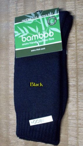 BAMBOO SOCKS -- 92% Bamboo Fibre Socks, Extra Thick, bushwalking/work - Picture 2 of 17