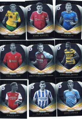 2021-22 Panini Prizm Premier League Brilliance Insert Pick Your Card Build a Set