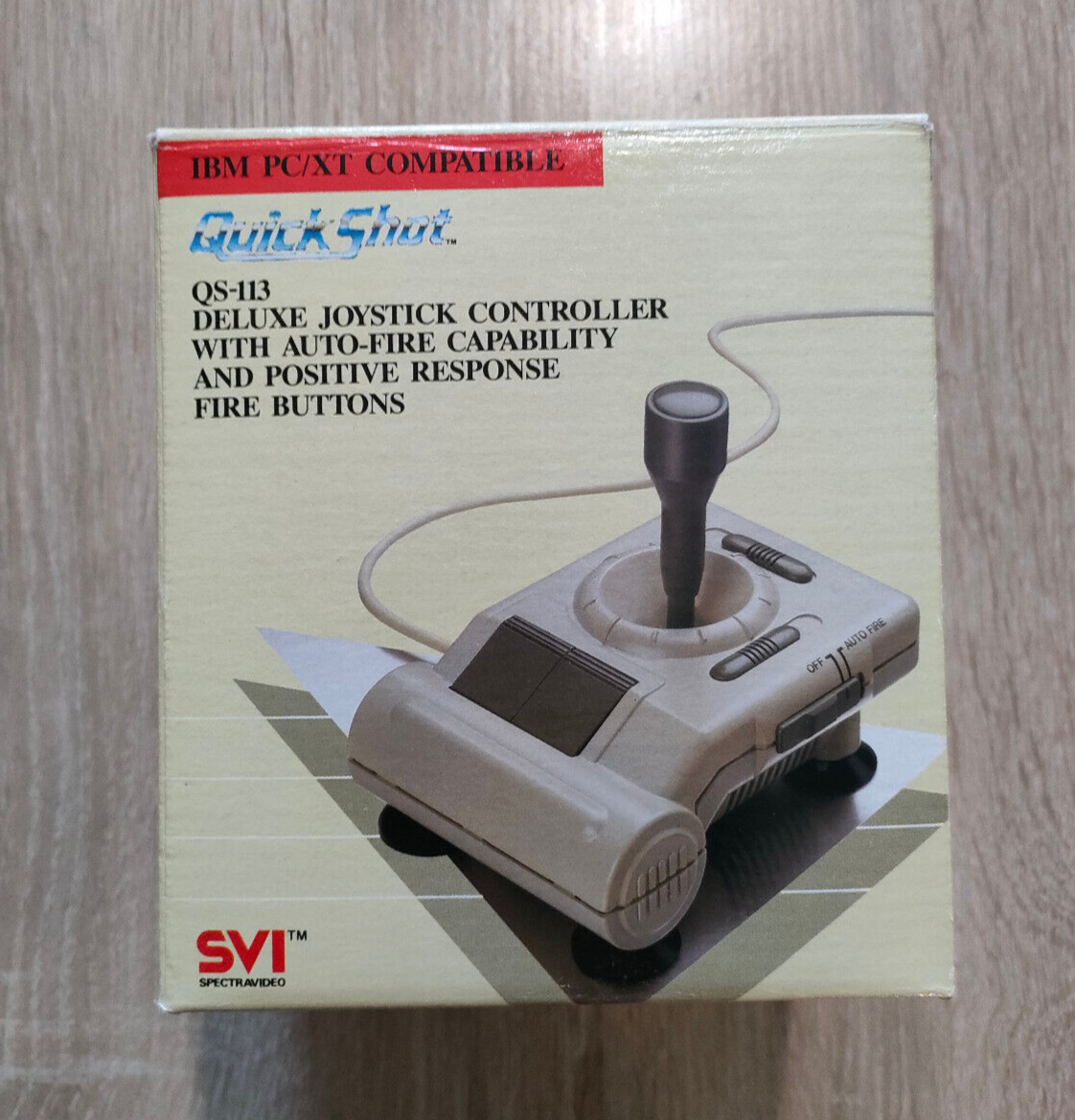 Joystick Vintage Spectravideo Quickshot QS-113 - Pour PC Ancien, Années 90, Occasion Fonctionnel